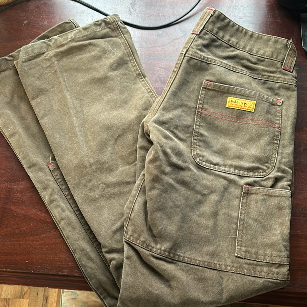 Red ants pants work pants